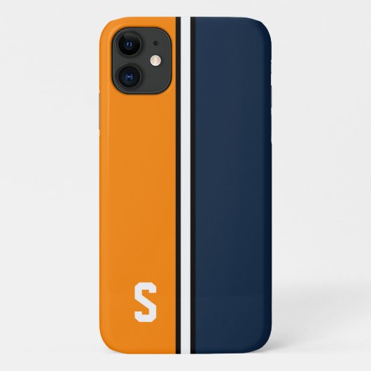 Uni Farben Signature Case Mate iPhone Fall (Rückseite)