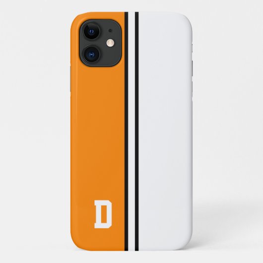 Uni Farben Signature Case Mate iPhone Fall (Rückseite)