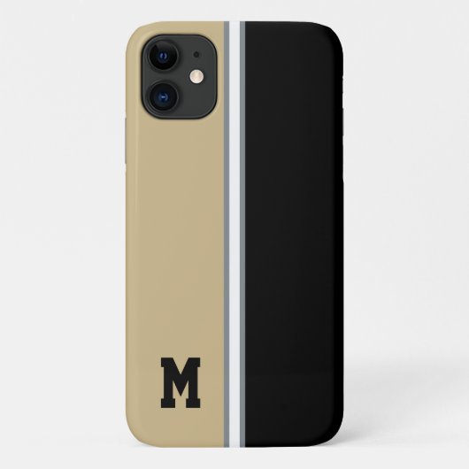 Uni Farben Signature Case Mate iPhone Fall (Rückseite)