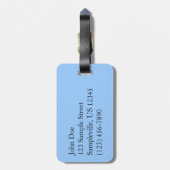 Uni Fjord I Beautiful Alaska Fotografie Gepäckanhänger (Rückseite vertikal)