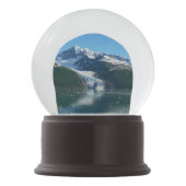 Uni Fjord I Beautiful Alaska Fotografie Schneekugel (Rückseite)