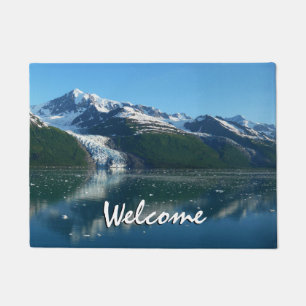 Uni Fjord II Schöne Alaska Fotografie Fußmatte
