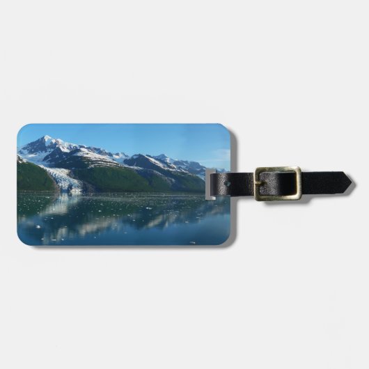 Uni Fjord II Schöne Alaska Fotografie Gepäckanhänger (Vorderseite horizontal)