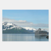 Uni Fjord II Schöne Alaska Fotografie Geschenkpapier Set (Vorderseite 3)