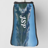 Uni Fjord II Schöne Alaska Fotografie Golf Headcover (Rotieren 90)