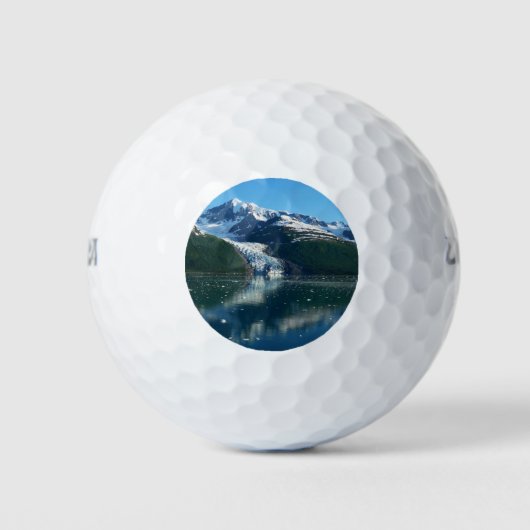 Uni Fjord II Schöne Alaska Fotografie Golfball (Vorderseite)