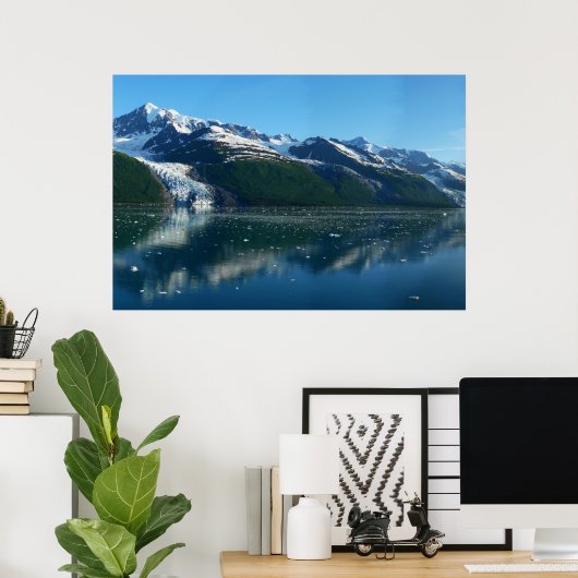 Uni Fjord II Schöne Alaska Fotografie Poster (Heimbüro)