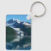 Uni Fjord II Schöne Alaska Fotografie Schlüsselanhänger (Rückseite)