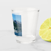 Uni Fjord II Schöne Alaska Fotografie Schnapsglas (Rechts)