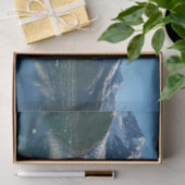 Uni Fjord II Schöne Alaska Fotografie Seidenpapier (Geschenk)