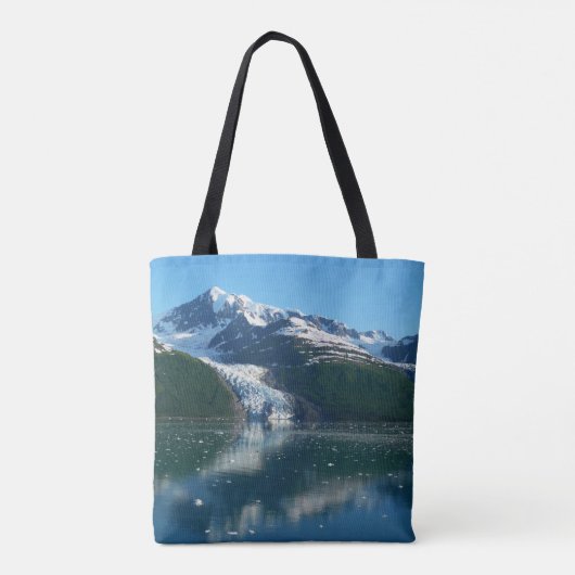 Uni Fjord II Schöne Alaska Fotografie Tasche (Rückseite)