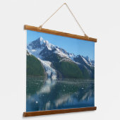 Uni Fjord II Schöne Alaska Fotografie Wandteppich Mit Holzrahmen (Gewinkelt)