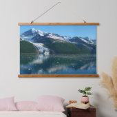 Uni Fjord II Schöne Alaska Fotografie Wandteppich Mit Holzrahmen (Schlafzimmer)
