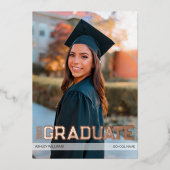 Uni Foil Abschluss Ankündigung High School (Vorderseite)