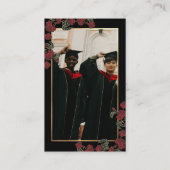 Uni-Fonds-Abschluss-Umschließungskarte Visitenkarte (Rückseite)