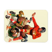 Uni Football Magnet (Horizontal)
