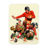 Uni Football Magnet (Vertikal)