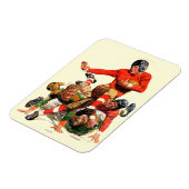 Uni Football Magnet (Linke Seite)