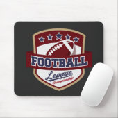 Uni Football Mouse Pad Mousepad (Mit Mouse)
