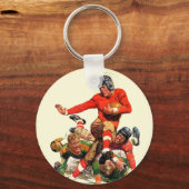 Uni Football Schlüsselanhänger (Vorderseite)