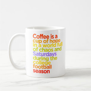 Uni Football Tasse am Samstag