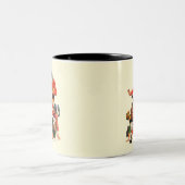 Uni Football Zweifarbige Tasse (Mittel)