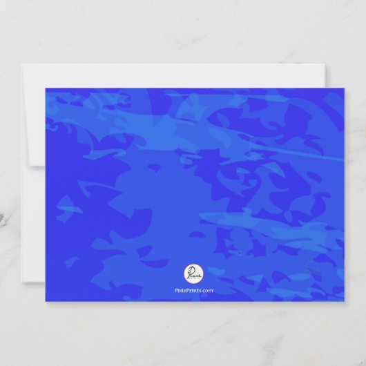 Uni Foto Abschluss Einladung (Rückseite)