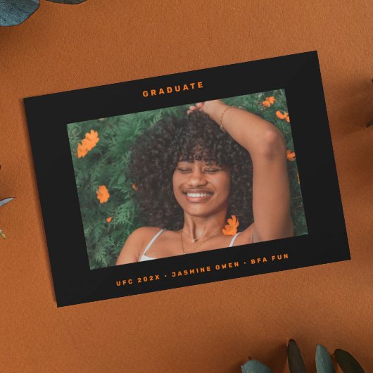 Uni-Foto-Abschluss für benutzerdefiniertes Foto Ankündigung