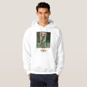 Uni Foto Monogramm Skriptname Hoodie (Vorne ganz)