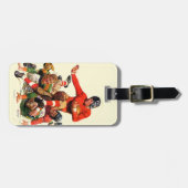 Uni-Fußball Gepäckanhänger (Vorderseite horizontal)