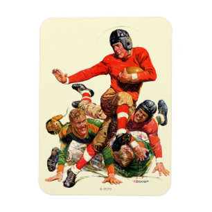 Uni-Fußball Magnet