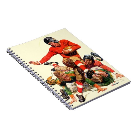 Uni-Fußball Notizblock (Rechte Seite)