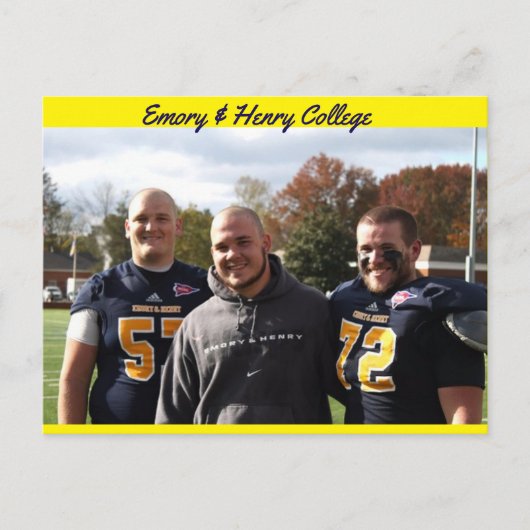 Uni-Fußball!! Postkarte (Vorderseite)