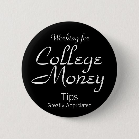 Uni, Geld, Arbeit für, Tipps, großartiger Appr... Button (Vorderseite)