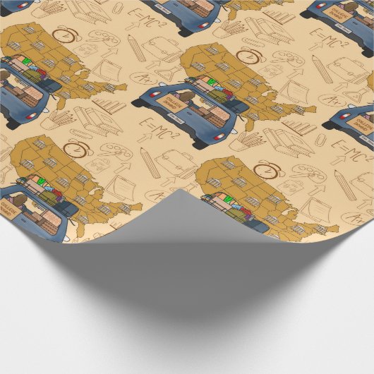 Uni Geschenkpapier (Ecke)