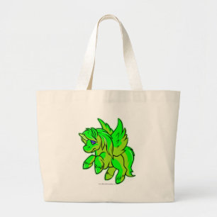 Uni glühend jumbo stoffbeutel