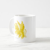 Uni Gold Kaffeetasse (Vorderseite Links)