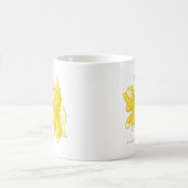 Uni Gold Kaffeetasse (Mittel)