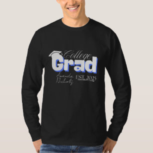 Uni Grad Est. 2025 Abschluss Uni Senior T-Shirt
