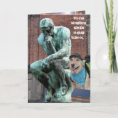 Uni/Grad Student Geburtstag Karte (Vorderseite)