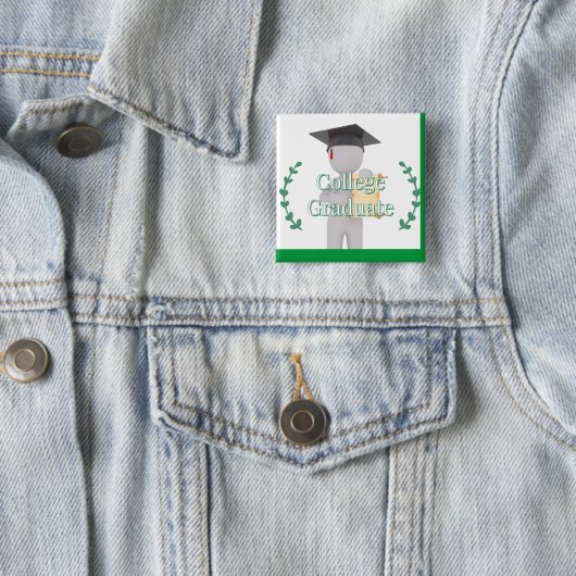 Uni Graduate Button (Beispiel)