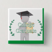 Uni Graduate Button (Vorderseite)