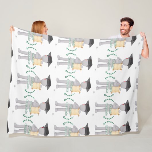 Uni Graduate Fleecedecke (Beispiel)