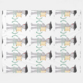 Uni Graduate Fleecedecke (Vorderseite (Horizontal))