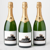 Uni Graduate, Food and Beverage Label Set Schaumweinetikett (Flaschen)