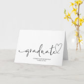 Uni Graduate Gift Idee Hochschule Abschluss Karte (Gelbe Blume)