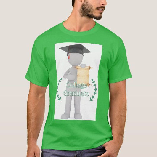 Uni Graduate T-Shirt (Vorderseite)