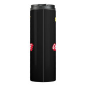 UNI GRADUATE - WERDE BEREIT WELT HIER KOMME ICH! THERMOSBECHER (Rückseite)