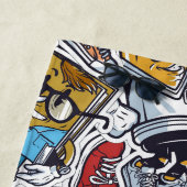 Uni Graffiti Strandtuch (Beispiel)