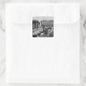 Uni Green, Dublin, c.1900 Quadratischer Aufkleber (Tasche)